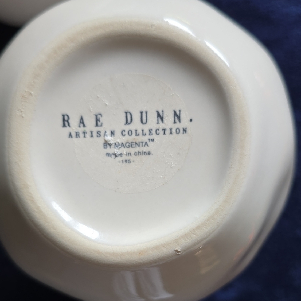 Rae Dunn Cream Vases Home Sweet Home Accents - Picture 2 of 4